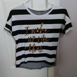 Total girl sequined shirt